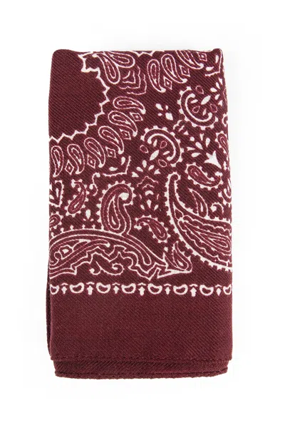 Destin Man Red Scarves In Red