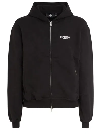 Represent Owners Club Hoodie In Black