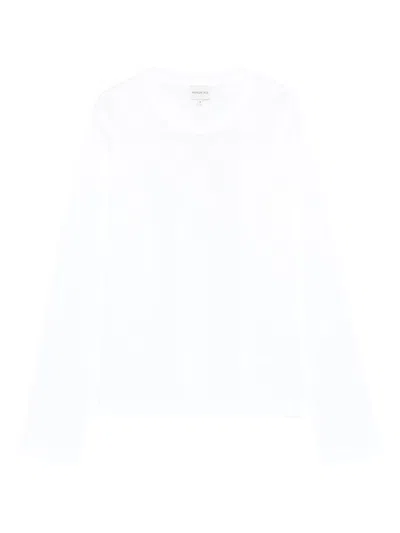 Herskind Cotton Crewneck Sweater In White