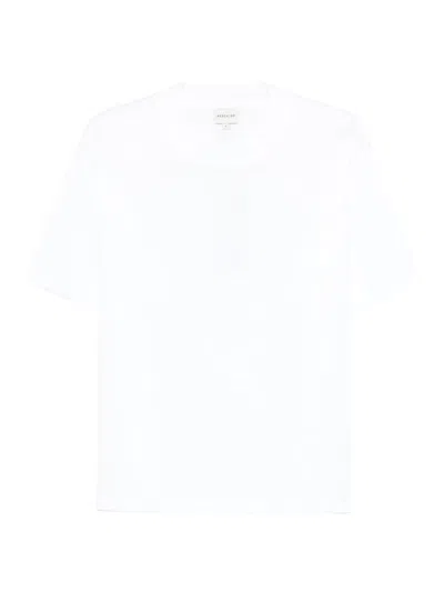 Herskind Cotton Crewneck Sweater In White