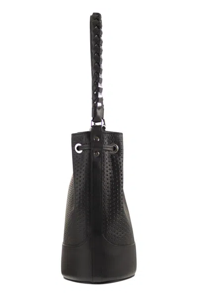 Zanellato Monda' - Leather Bucket Bag S In Black