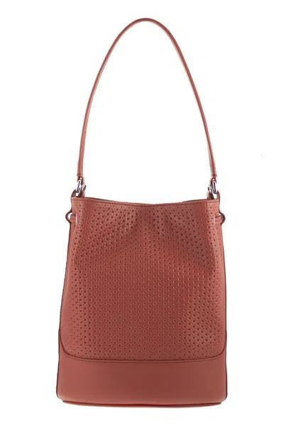 Zanellato Monda' - Leather Bucket Bag S In Brown