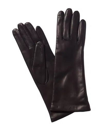 Portolano Leather Gloves In Black