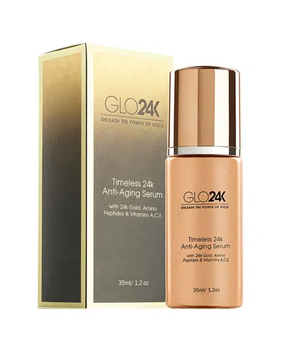 Glo24k 1.2oz Timeless 24k Anti-aging Serum In Transparent