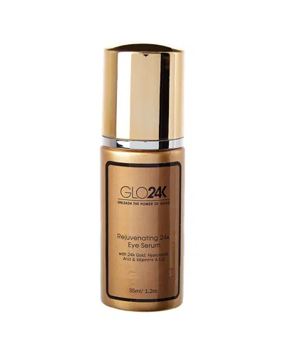 Glo24k 1.2oz 24k Rejuvenating Eye Serum In Transparent