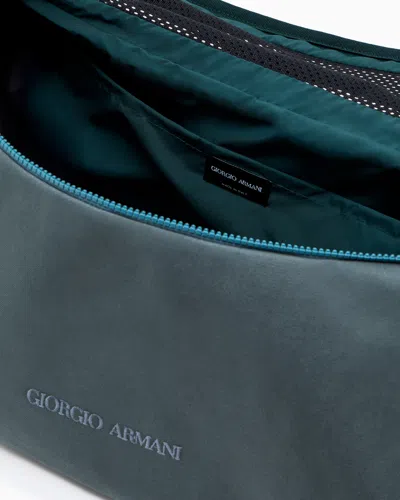 Giorgio Armani Poldo X  Shoulder Bag In Blue