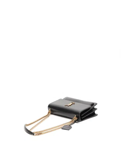 Saint Laurent Medium Sunset Bag In Black