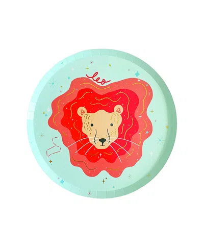 Jollity & Co Zodiac Themed Paper Party Dinner Plates, Set Of 8 In Multi
