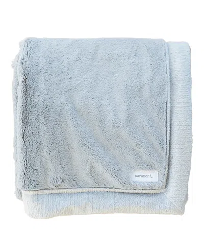 Saranoni Lush Blanket In Gray