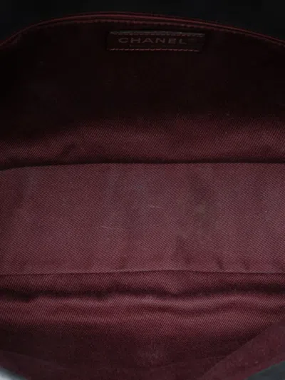 Pre-owned Chanel 2009-2010 Jumbo Iridescent Calfskin In The Mix Flap Satchel In Green