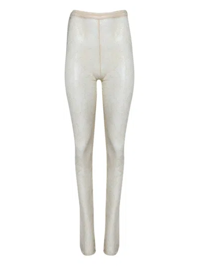 Interior The Anita Lace Trousers In Animal Print