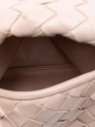 Pre-owned Bottega Veneta 2012-2025 Mini Calfskin Intrecciato Hop Satchel In Pink