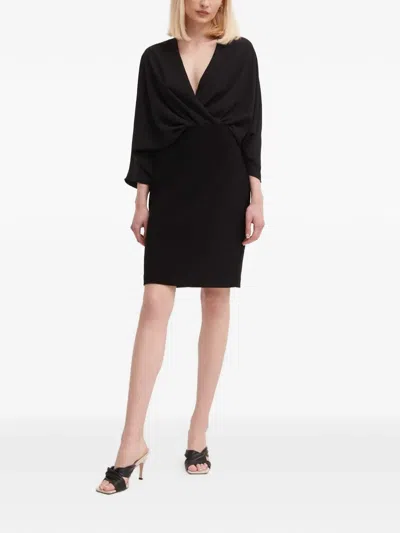 Joseph Ribkoff Pencil Midi Skirt In Black