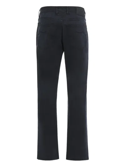 Moorer Norbert-trk Trousers In Blue