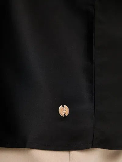 Joseph Ribkoff V-neck Blouse In Black