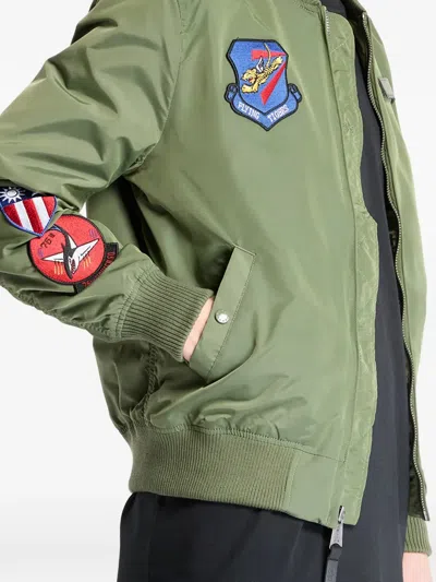 Alpha Industries Ma-1 Tt Flying Tigers Bomber Jacket In Multi