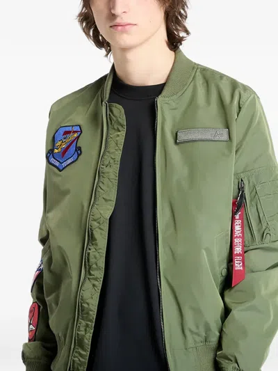 Alpha Industries Ma-1 Tt Flying Tigers Bomber Jacket In Multi