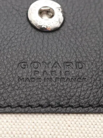 Pre-owned Goyard 2010-2025 Ine Saint Louis Pm Tote Bag In Black