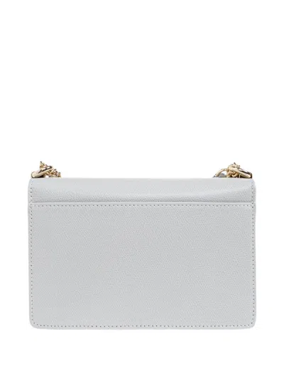 Furla 1927 Leather Tote Bag In Gray