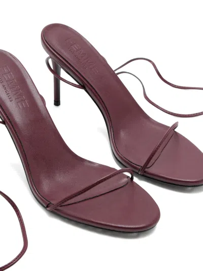 Femme La 3.0 Barely Open-toe Sandals In Multi