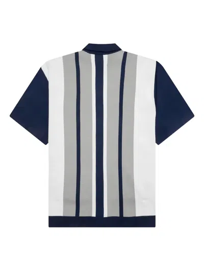 Awake Ny Knit Camp-collar Shirt In Blue