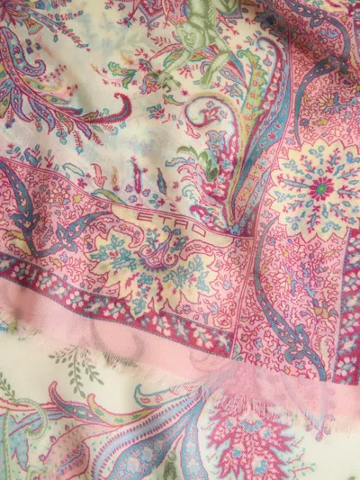 Etro Paisley-pattern Scarf In Multi