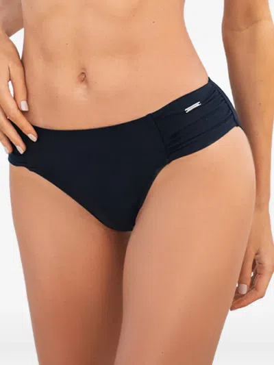 Caha Capo Dubai Logo Bikini Bottoms In Black