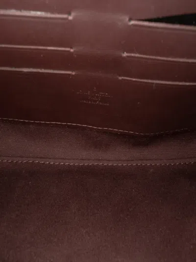 Pre-owned Louis Vuitton 2010 Monogram Vernis Sunset Boulevard Shoulder Bag In Purple