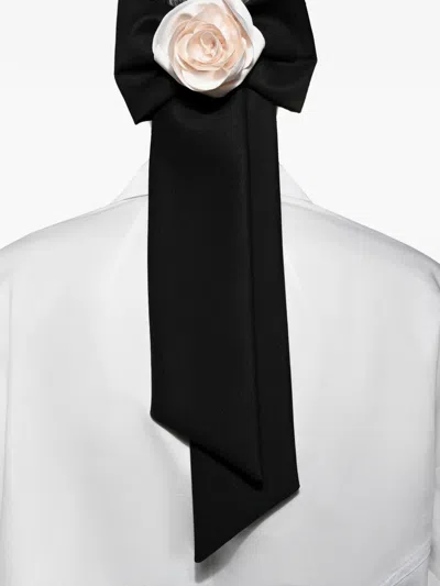 Anouki Flower Bow Hair Accessory In Black