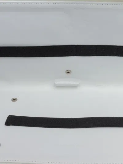 Pre-owned Maison Margiela 2005-2024 Xl Leather Long Slim Clutch Bag In Brown