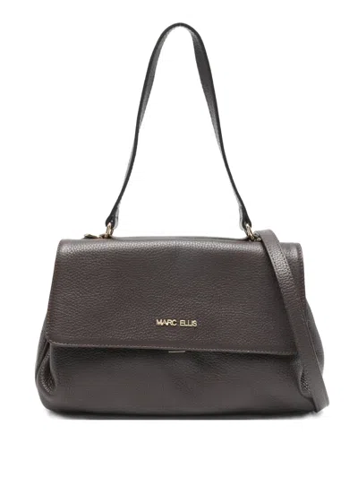 Marc Ellis Small Jenda Shoulder Bag In Brown