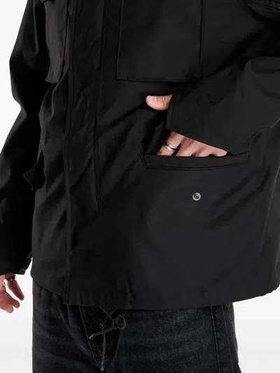 Alpha Industries Studio M-65 Jacket In Black