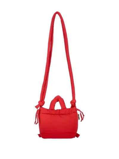 Olend Micro Ona Soft Crossbody Bag In Red