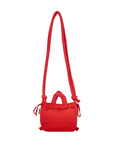 Olend Micro Ona Soft Crossbody Bag In Red