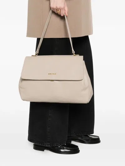 Marc Ellis Medium Jenda Shoulder Bag In Neutral