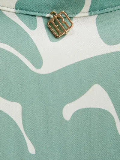 Fracomina Flowery Pattern Blouse In Multi