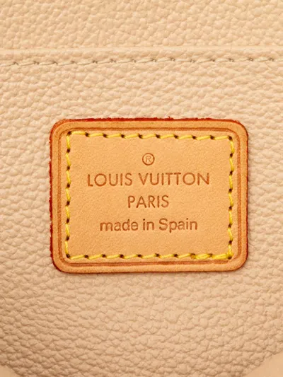Pre-owned Louis Vuitton 2004 Monogram Cosmetic Pm Pouch In Brown