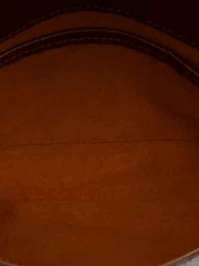 Pre-owned Louis Vuitton 2003 Monogram Musette Tango Long Strap Crossbody Bag In Brown