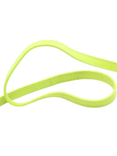 Pre-owned Balenciaga 2010-2025 Mini Croc Embossed Le Cagole Bb Handbag In Yellow