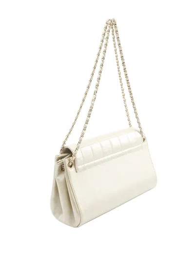 Pre-owned Chanel 2002-2003 Reissue 2.55 Chocolate Bar Lambskin Flap Shoulder Bag In Gold