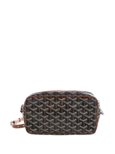 Pre-owned Goyard 2024 Ine Sac Cap Vert Crossbody Bag In Black