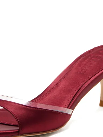 Femme La Capri Open-toe Mules In Animal Print