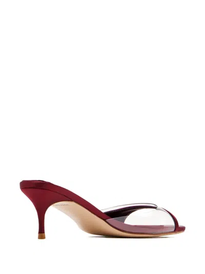 Femme La Capri Open-toe Mules In Animal Print