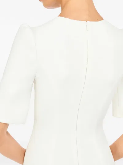 Jenny Packham Roma Midi Dress In White