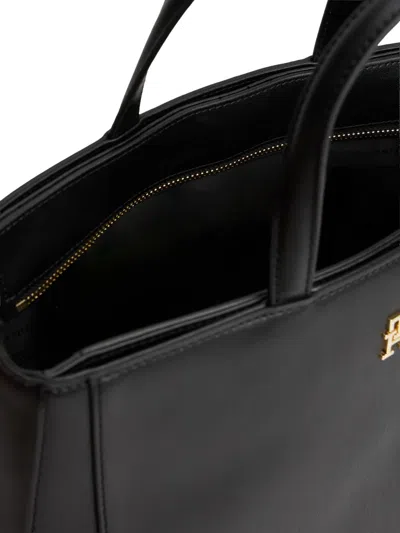 Tommy Hilfiger Logo-detail Tote Bag In Black