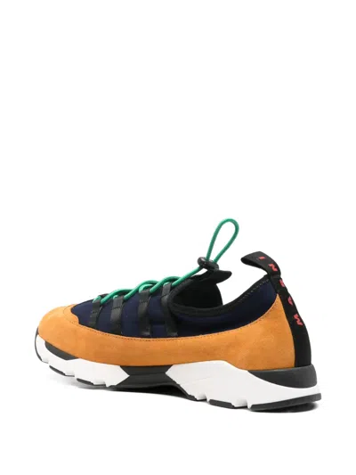 Marni Pumpkin Drawstring Trainers In Multi