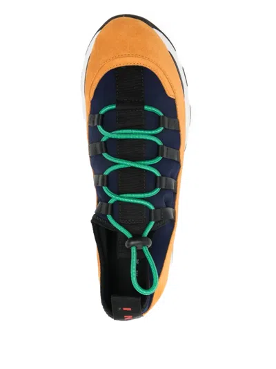 Marni Pumpkin Drawstring Trainers In Multi