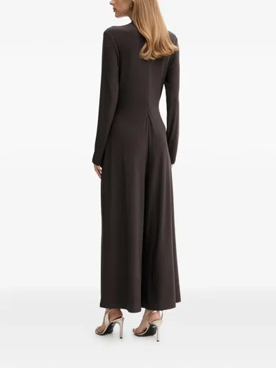 Joseph Ribkoff V-neck Hardware Jumpsuit In Multi