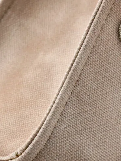 Pre-owned Givenchy G- Canvas Mini Tote Bag In Neutral