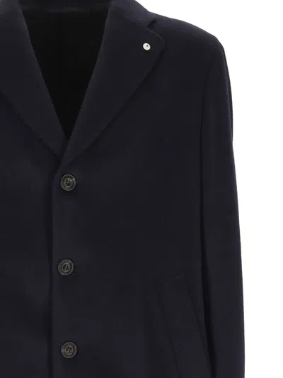 L.b.m 1911 Button Coat In Black